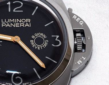 panerai kronenschutzbügel unangenehm|Panerai Crown Guard .